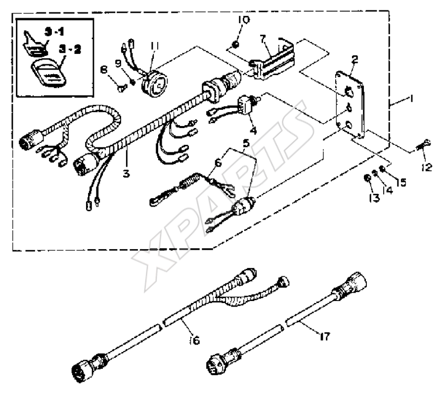 OPTIONAL PARTS SWITCH PANE
